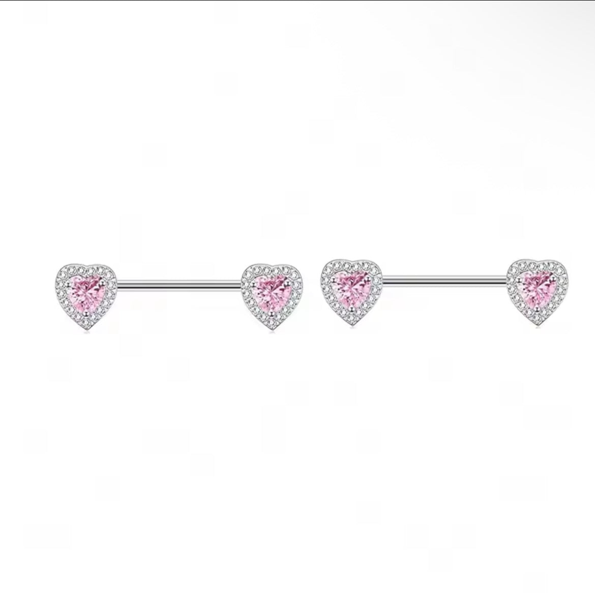 Pink Ice Nipple Ring✨